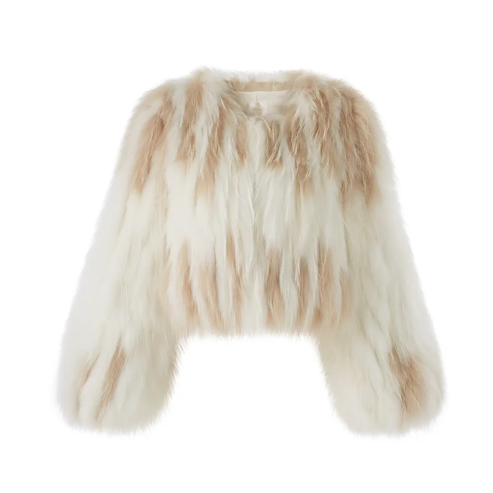 【雅乔定制】貉子毛草草外套 DYJF-22031536