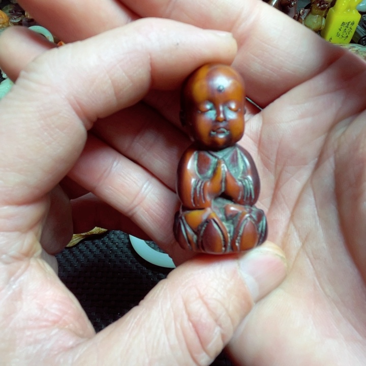 滴血莲花菩提吊坠