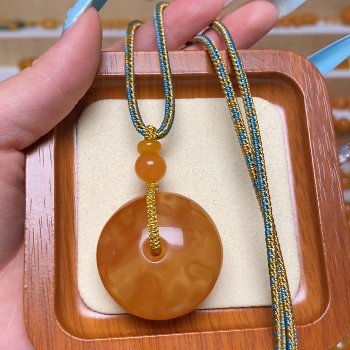 【闪购商品】未镶嵌颈饰蜜蜡项链