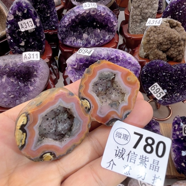 未镶嵌大型摆件（非配饰）紫晶
