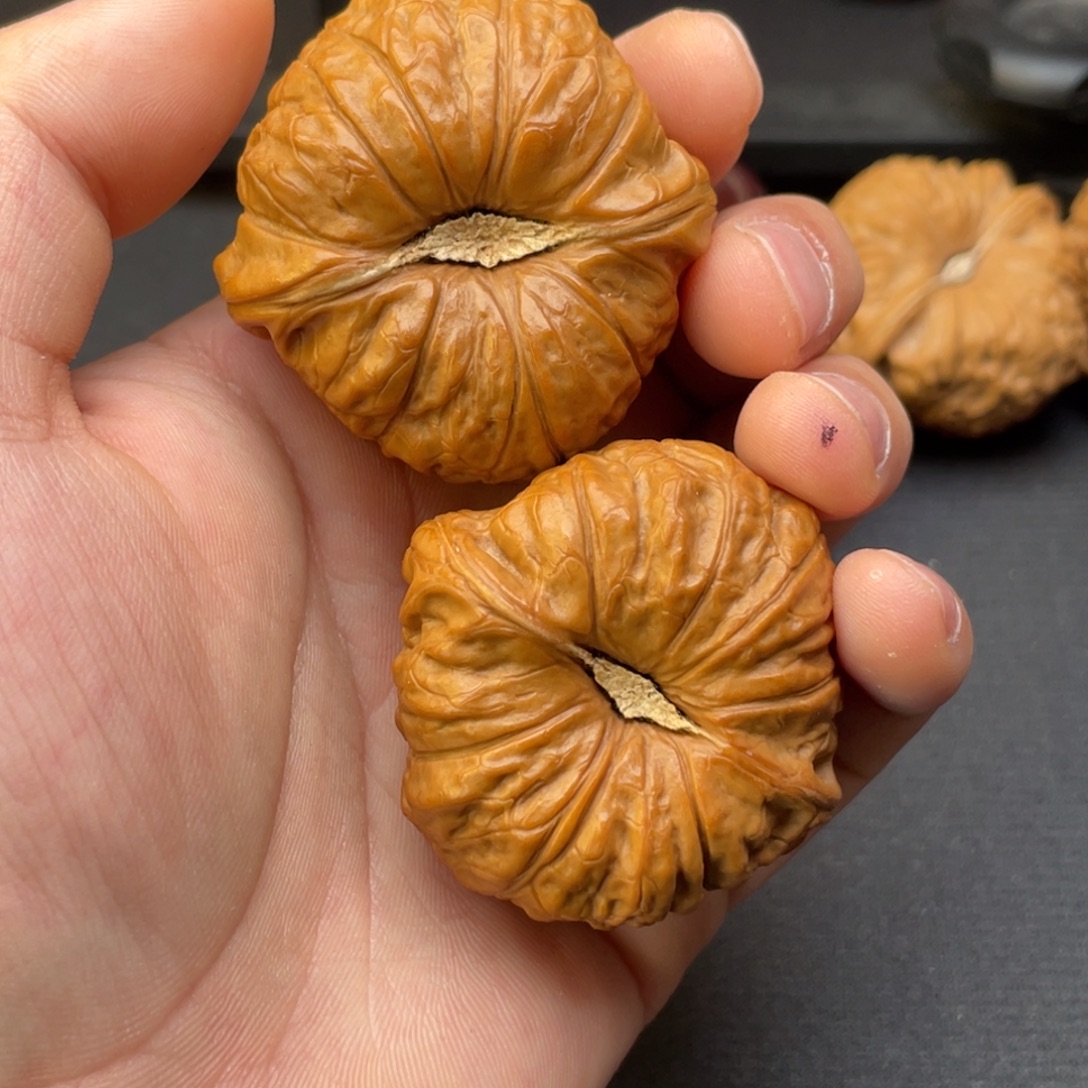 ****大文玩核桃吊坠南瓜墩