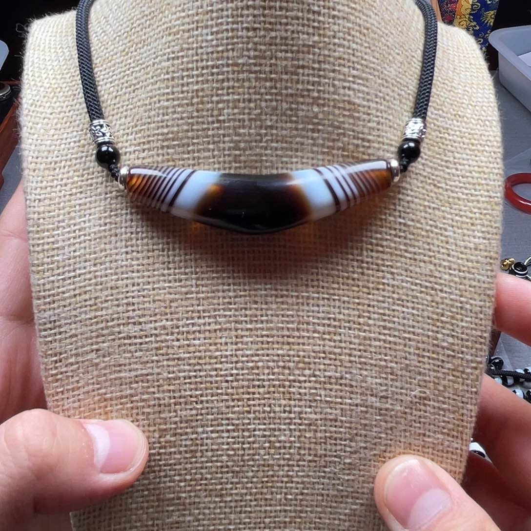 玛瑙/玉髓锁骨项链未镶嵌