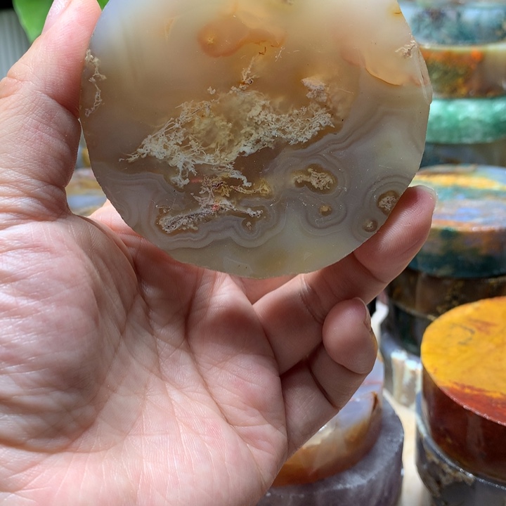 神***姐定制玛瑙定制手镯61换黄色圆条