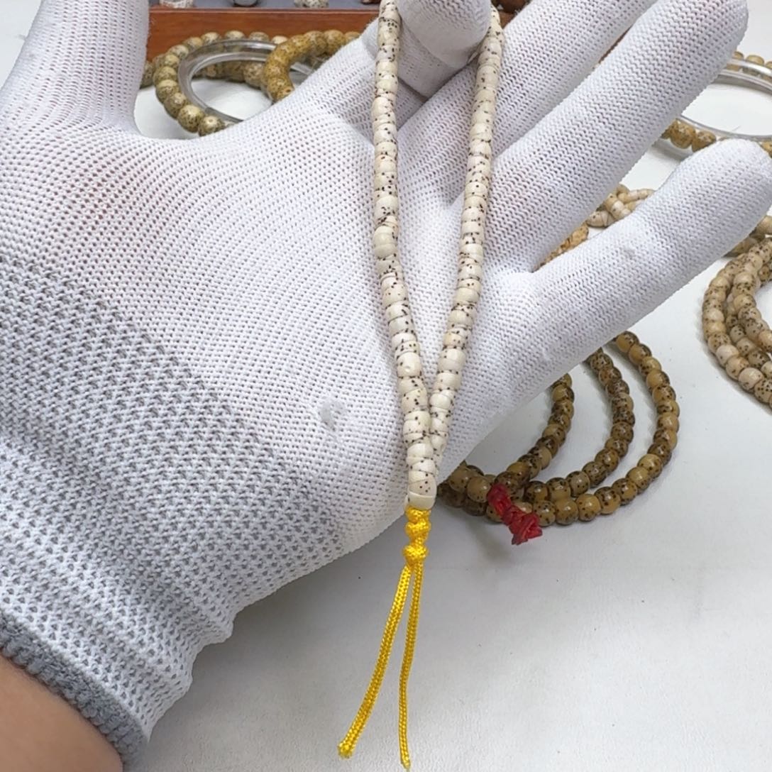 星月菩提手串21梵天瓷白数星星大肠5左右108