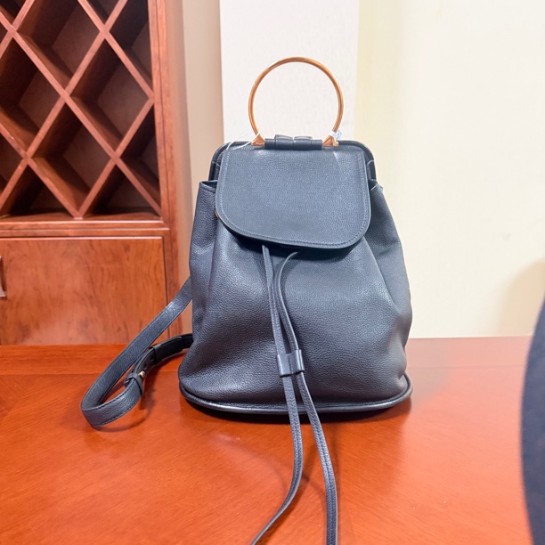 95新 FERRAGAMO/菲拉格慕 全皮小双肩 鱼鱼