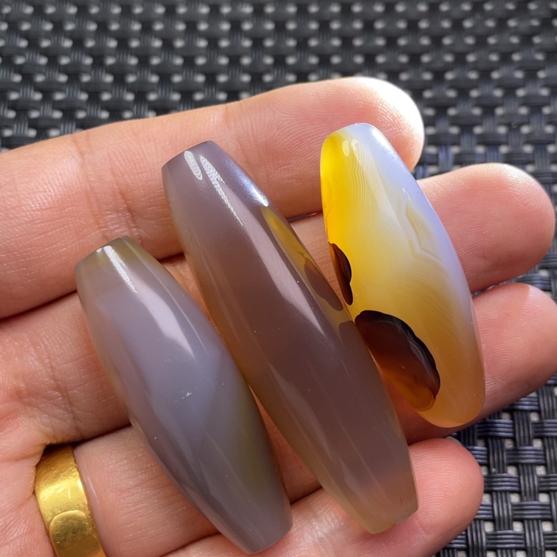 未镶嵌颈饰玛瑙/玉髓啊****橙