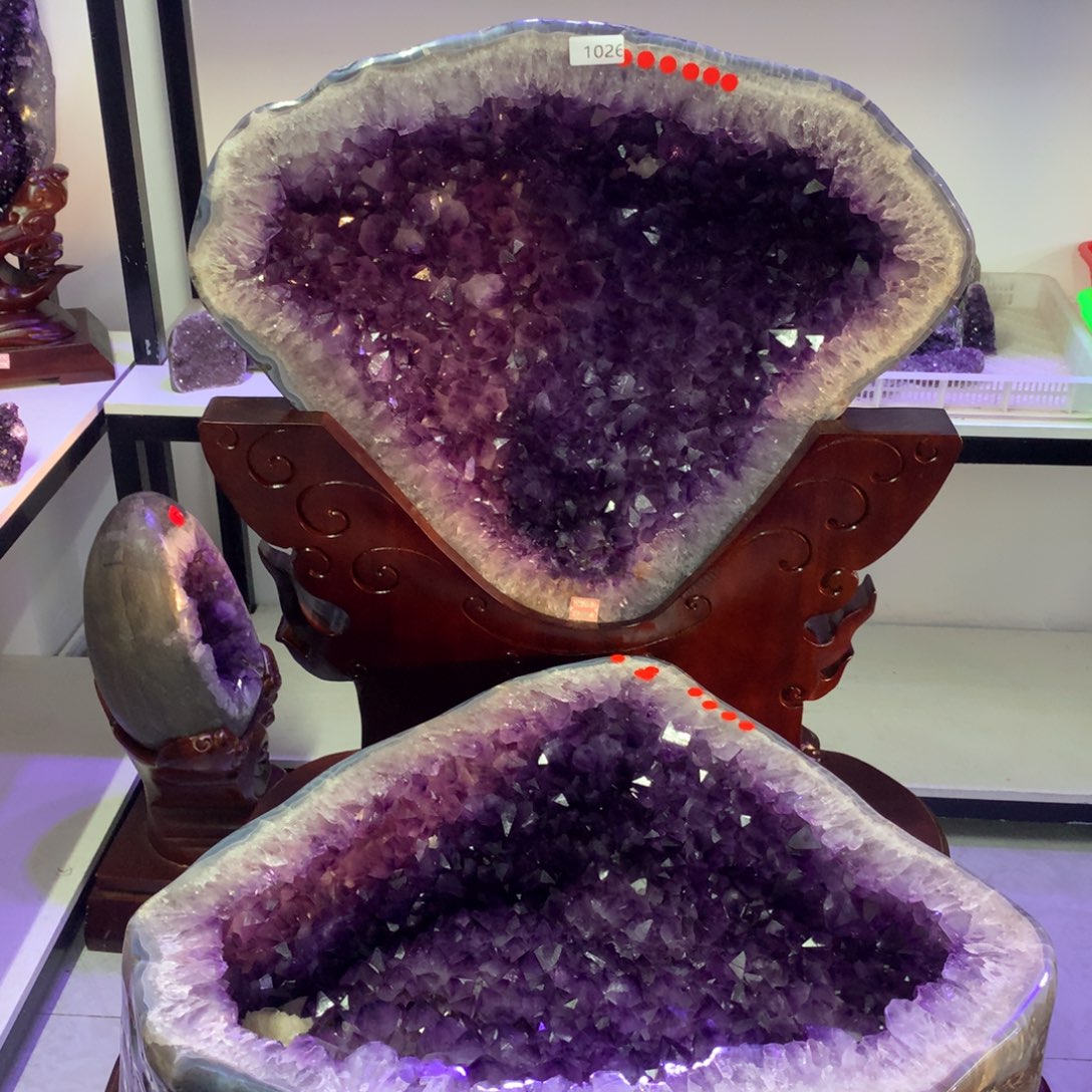 水晶摆件未镶嵌聚宝盆