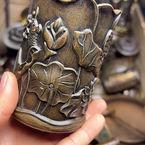 铜制文玩把玩物件