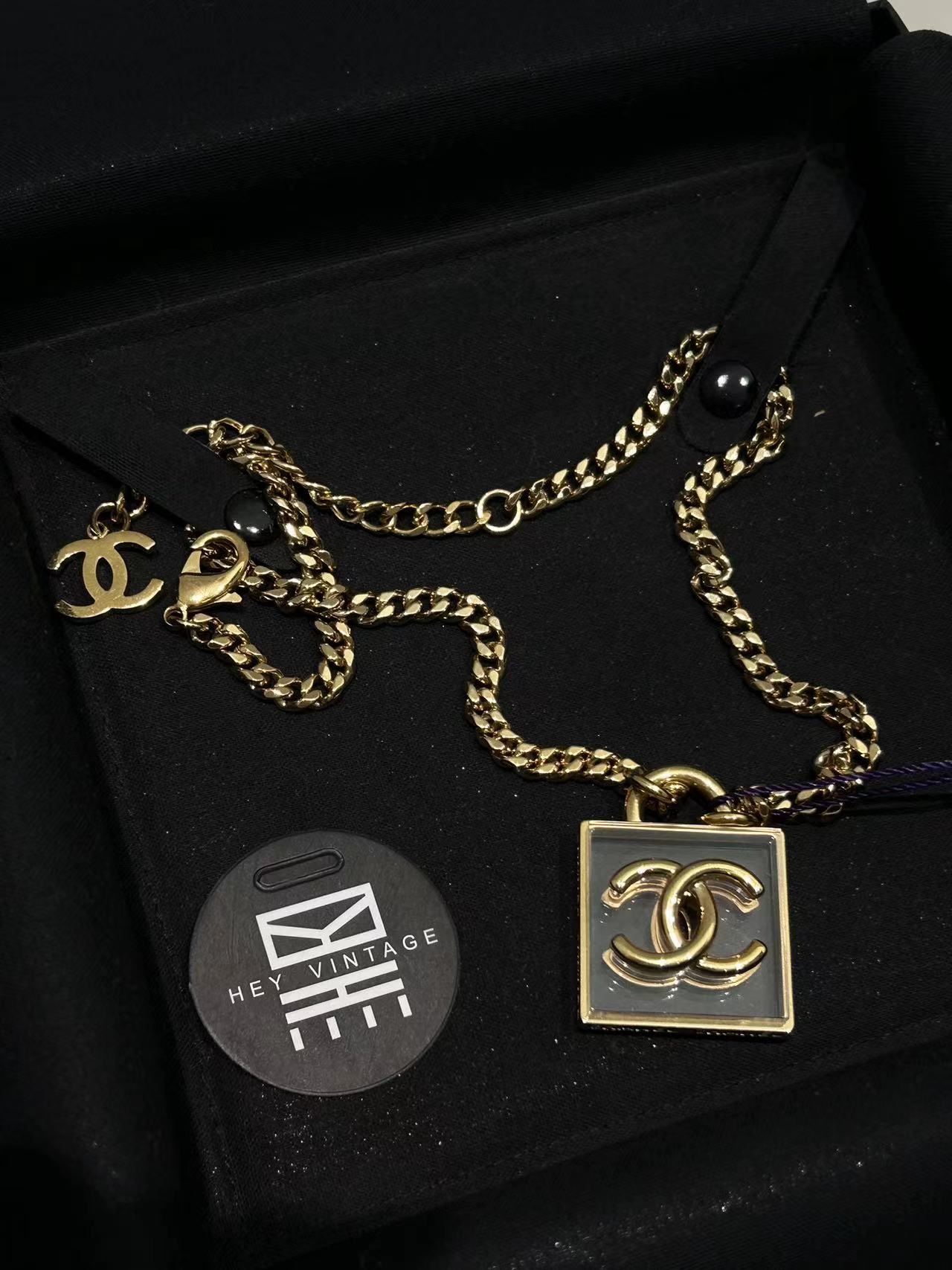 95新 Chanel/香奈儿 代卖服务！ 23B方糖双c项链 6666162