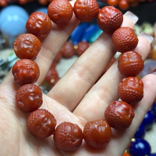 玛瑙/玉髓未镶嵌颈饰