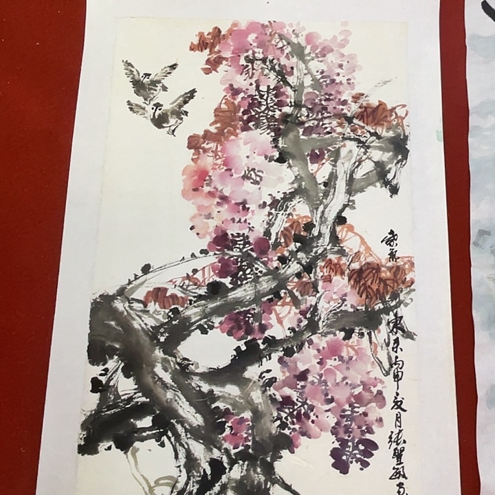 国画张圣敏先生纯手绘定制款