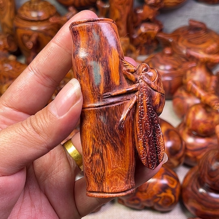 黄花梨/降香黄檀海南黄花梨油梨工艺品