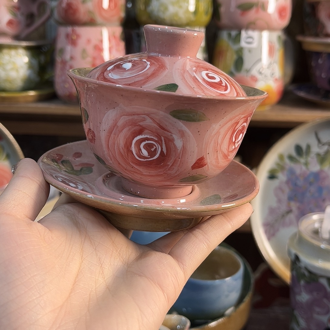 景德镇手工手绘高温釉下彩