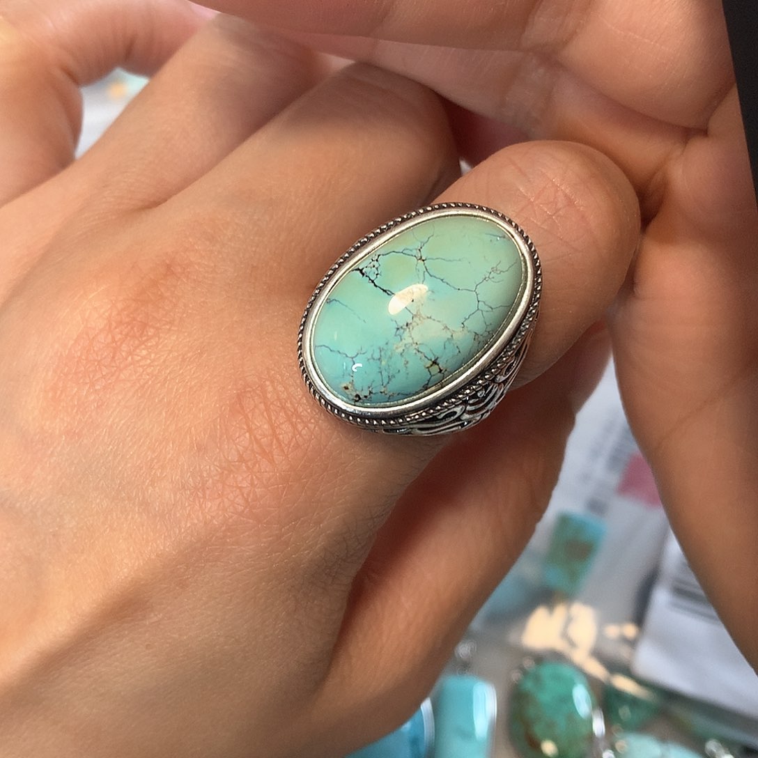 绿松石珠宝奇石未镶嵌