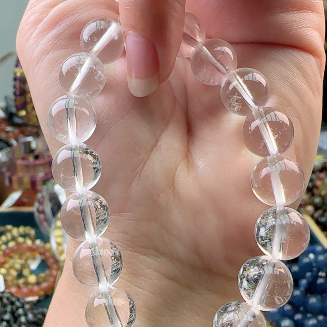 水晶手链未镶嵌手串