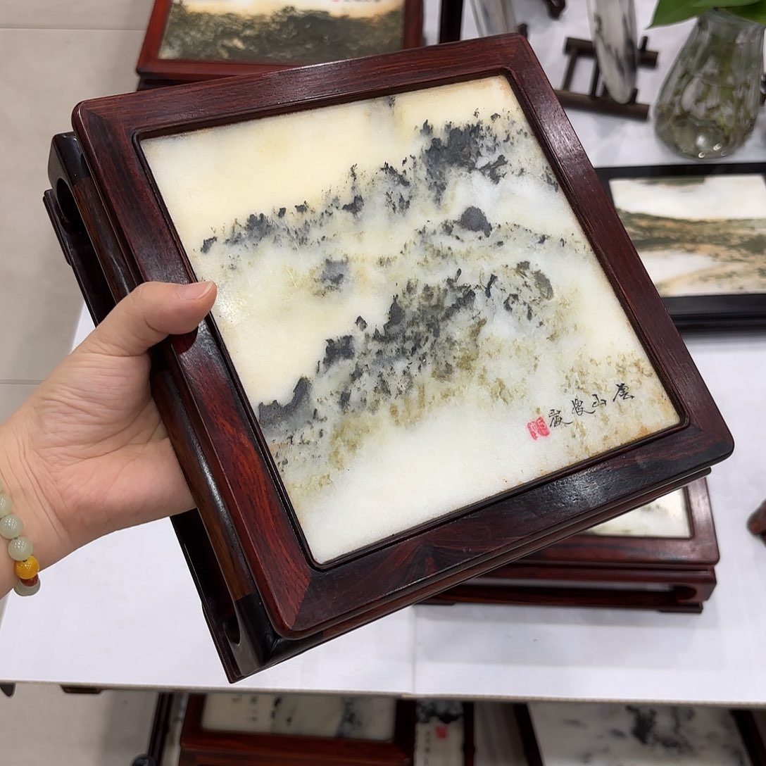 石材天然云石摆件