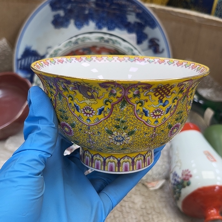 瓷片瓷器摆件 瓷器摆件