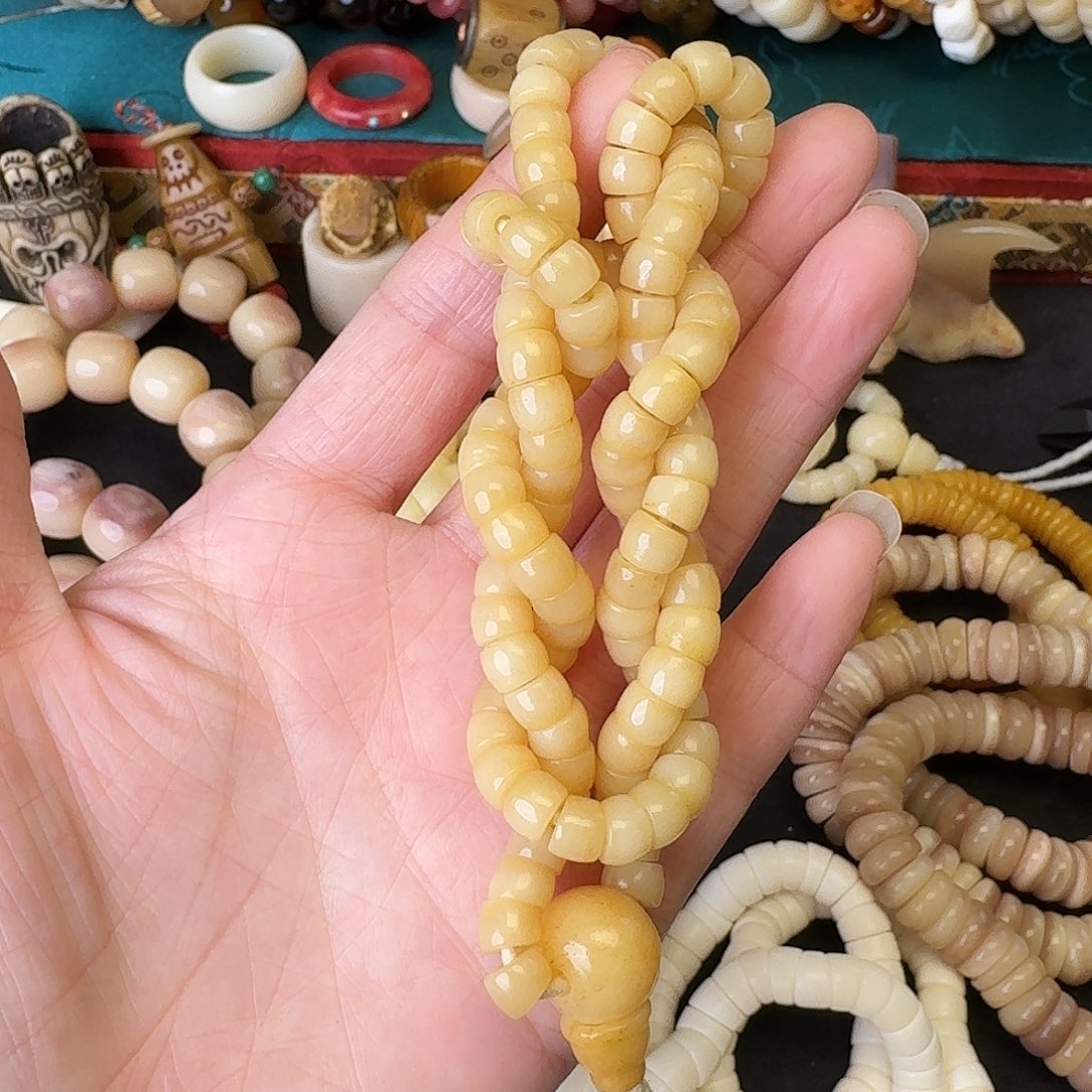 驼骨手串/手链大肠6尺寸108颗