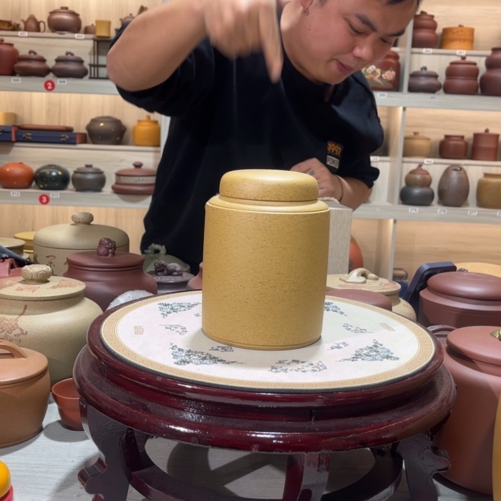 紫砂茶叶罐茶叶罐