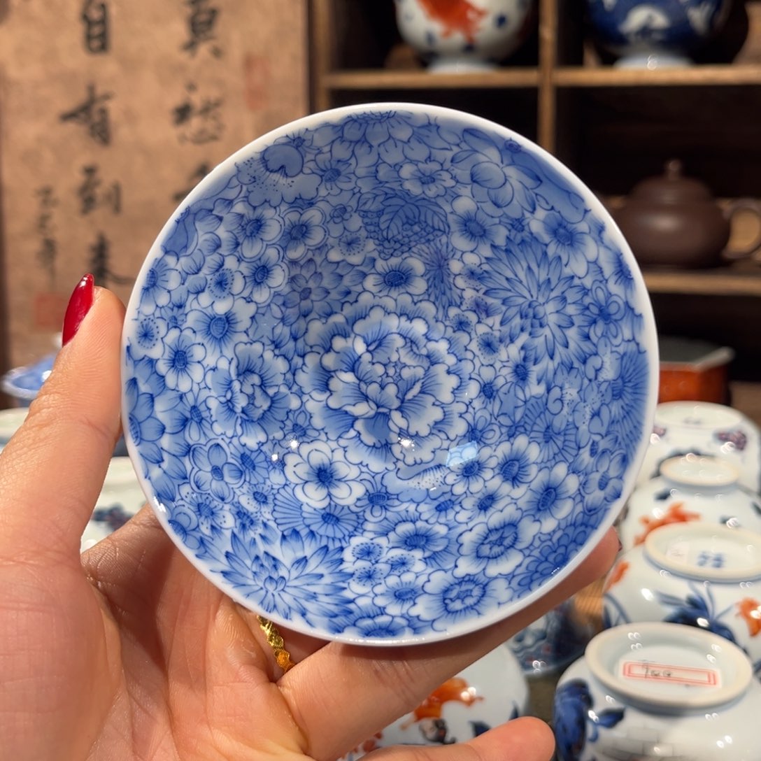 陶杯子景德镇陶瓷主人杯