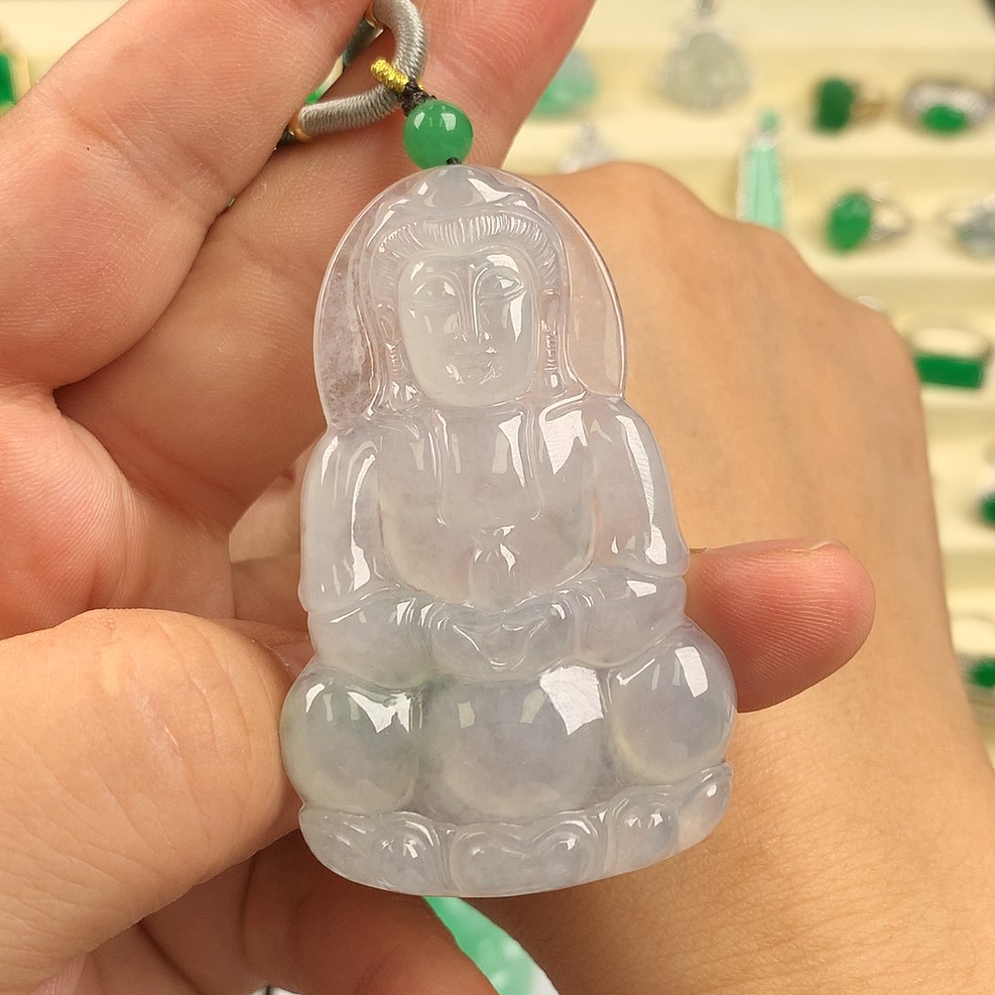 颈饰未镶嵌翡翠缅料