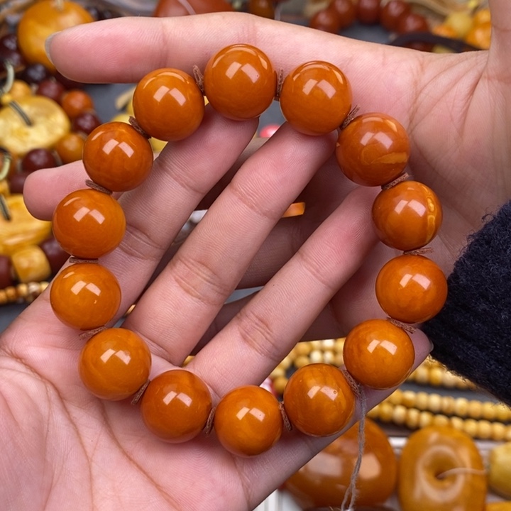 蜜蜡未镶嵌裸石蜜蜡L