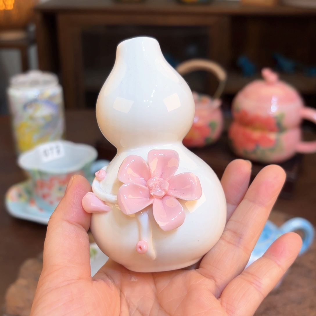 景德镇手绘高温釉下彩陶瓷茶具