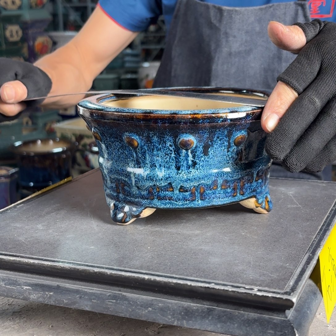 一风堂石湾花盆 内15*8