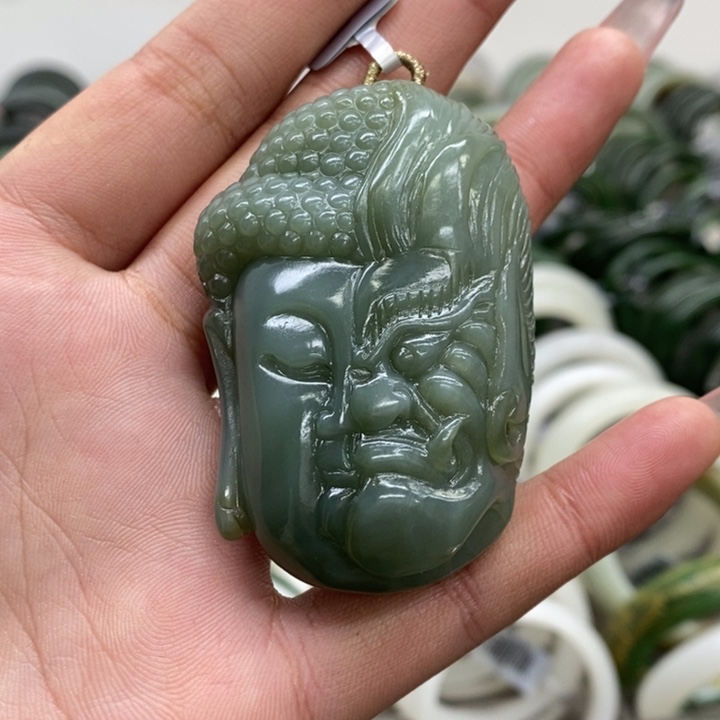 和田玉吊坠未镶嵌