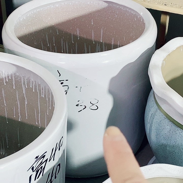 陶瓷陶瓷大花盆u型特大