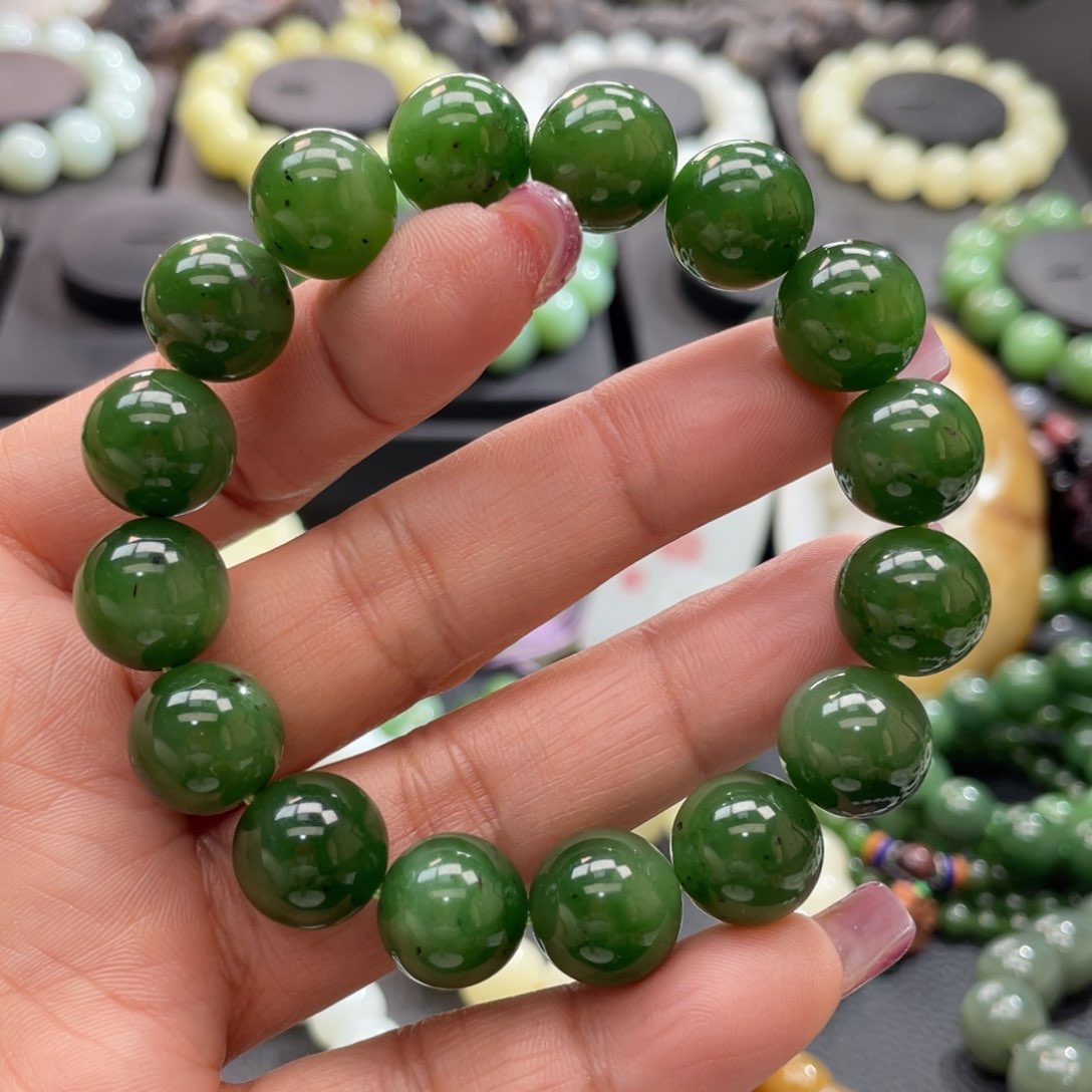 和田玉手链未镶嵌