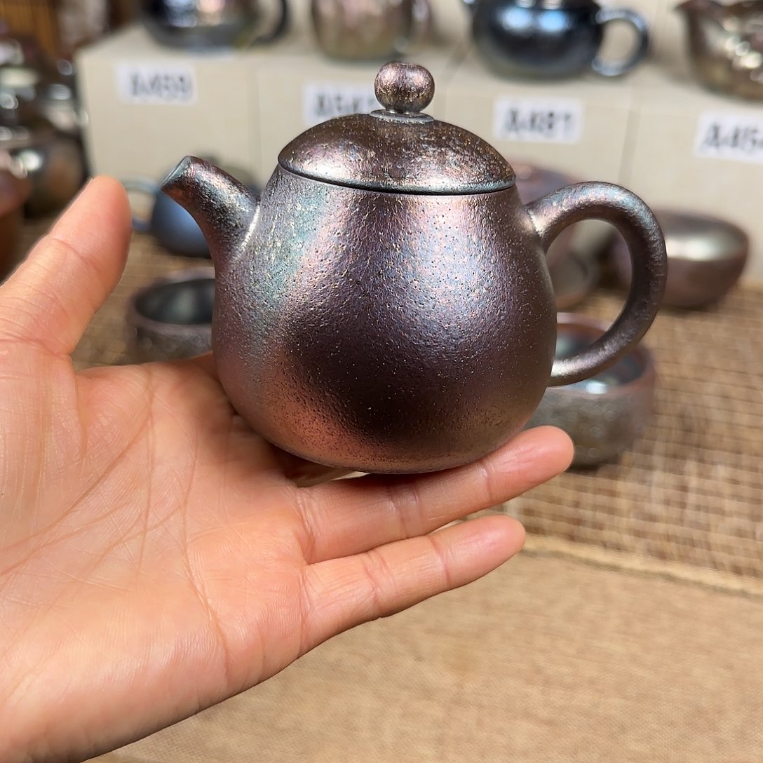 一***田云南建水紫陶古法柴烧杯