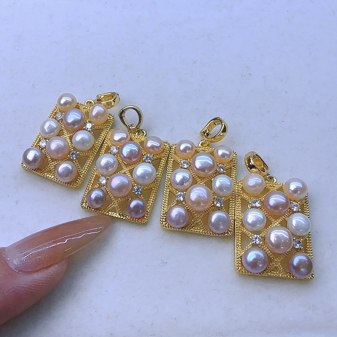 未镶嵌项链定制600淡水珍珠