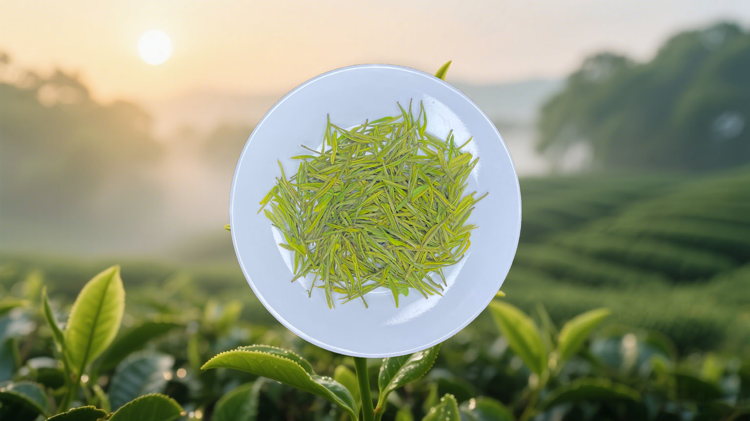 白茶明前特级2025新茶安吉高山兰花香正宗高山绿茶5-5-0#