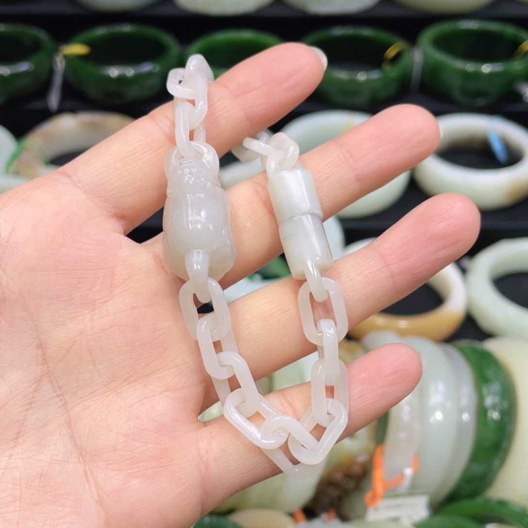 未镶嵌手链和田玉