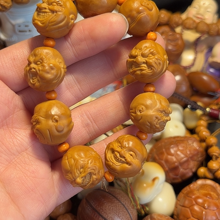 橄榄核手串/手链山鬼恶僧