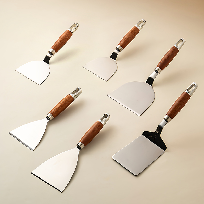 维艾不锈钢煎铲提拉米苏专用铲子铁板烧摊煎饼冷面鸡蛋饼工具平铲