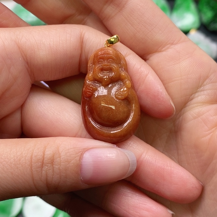 翡翠颈饰未镶嵌吊坠