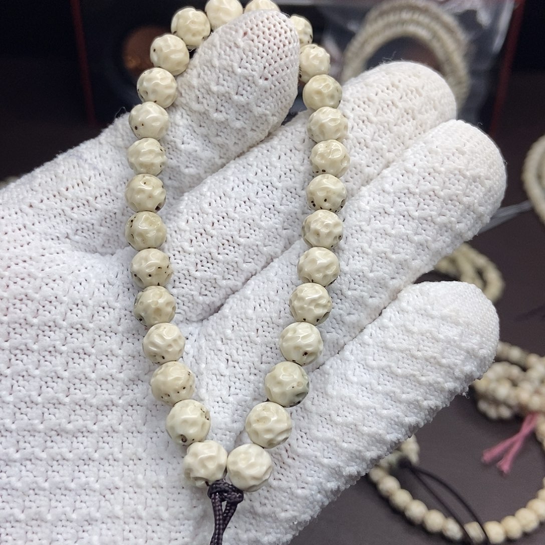 吊坠星月菩提8半臂大留白绿背