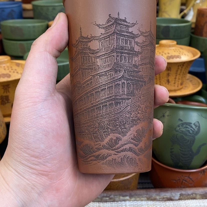 【闪购商品】紫砂公道杯宜兴全手工紫砂杯