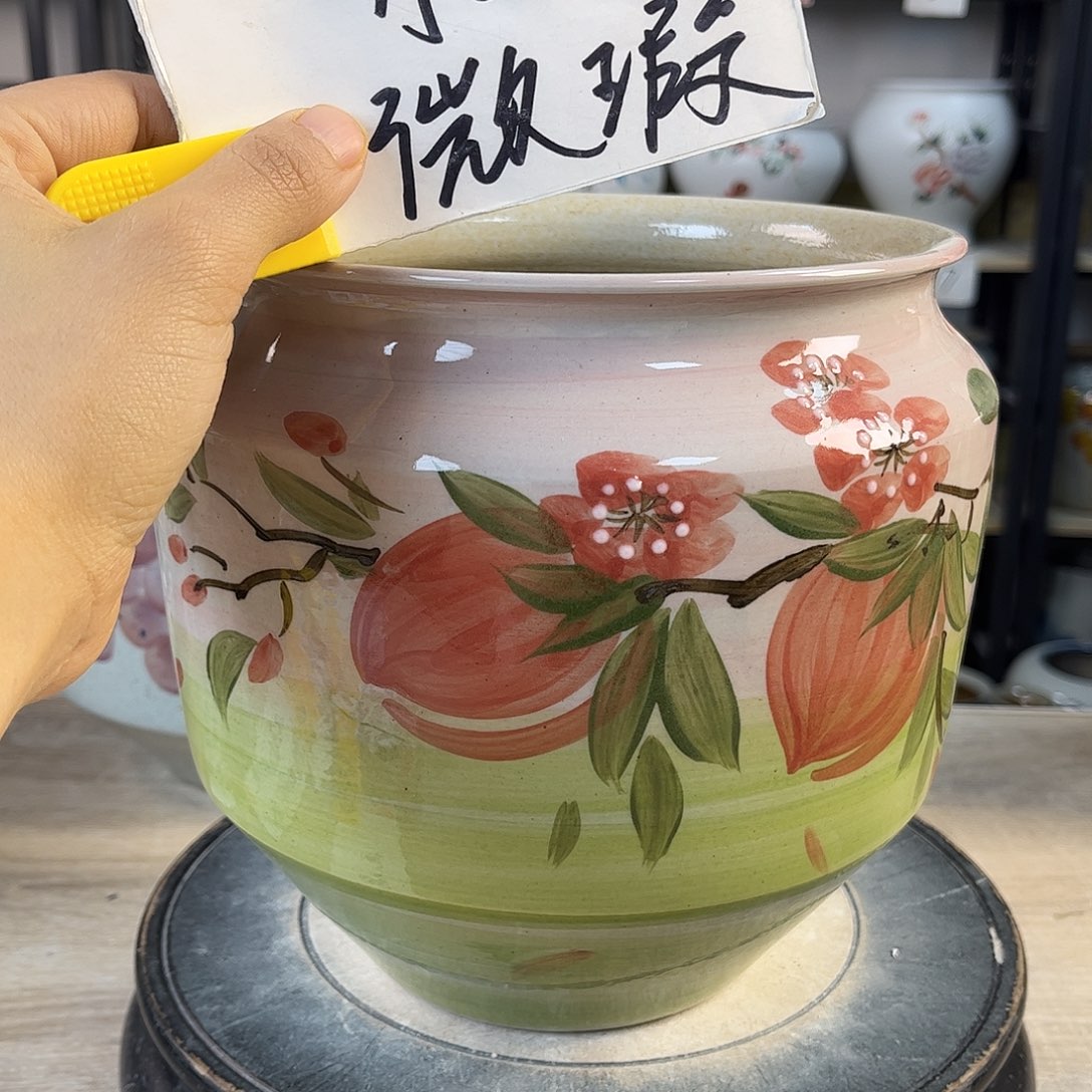 罐1xc景德镇陶瓷花盆