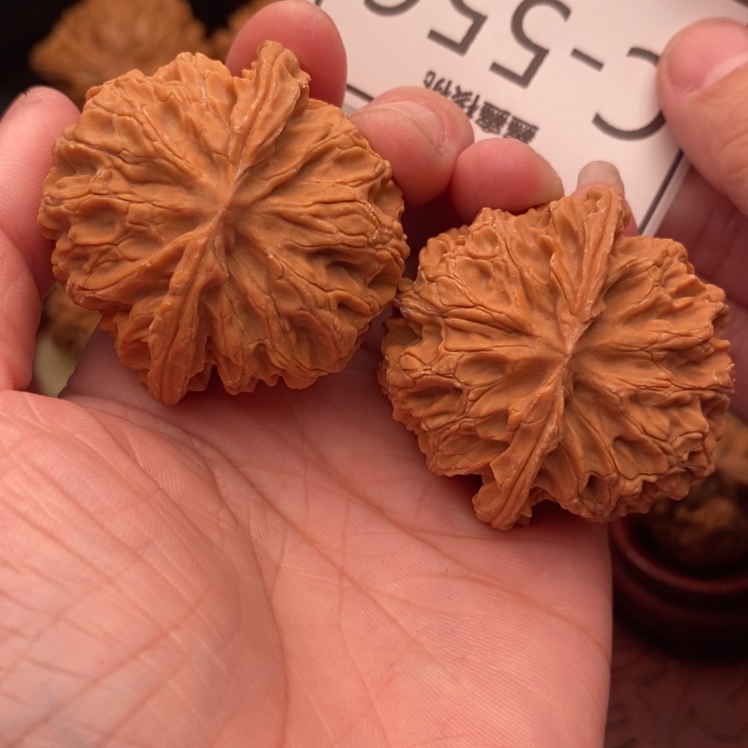 文玩核桃把件苹果42