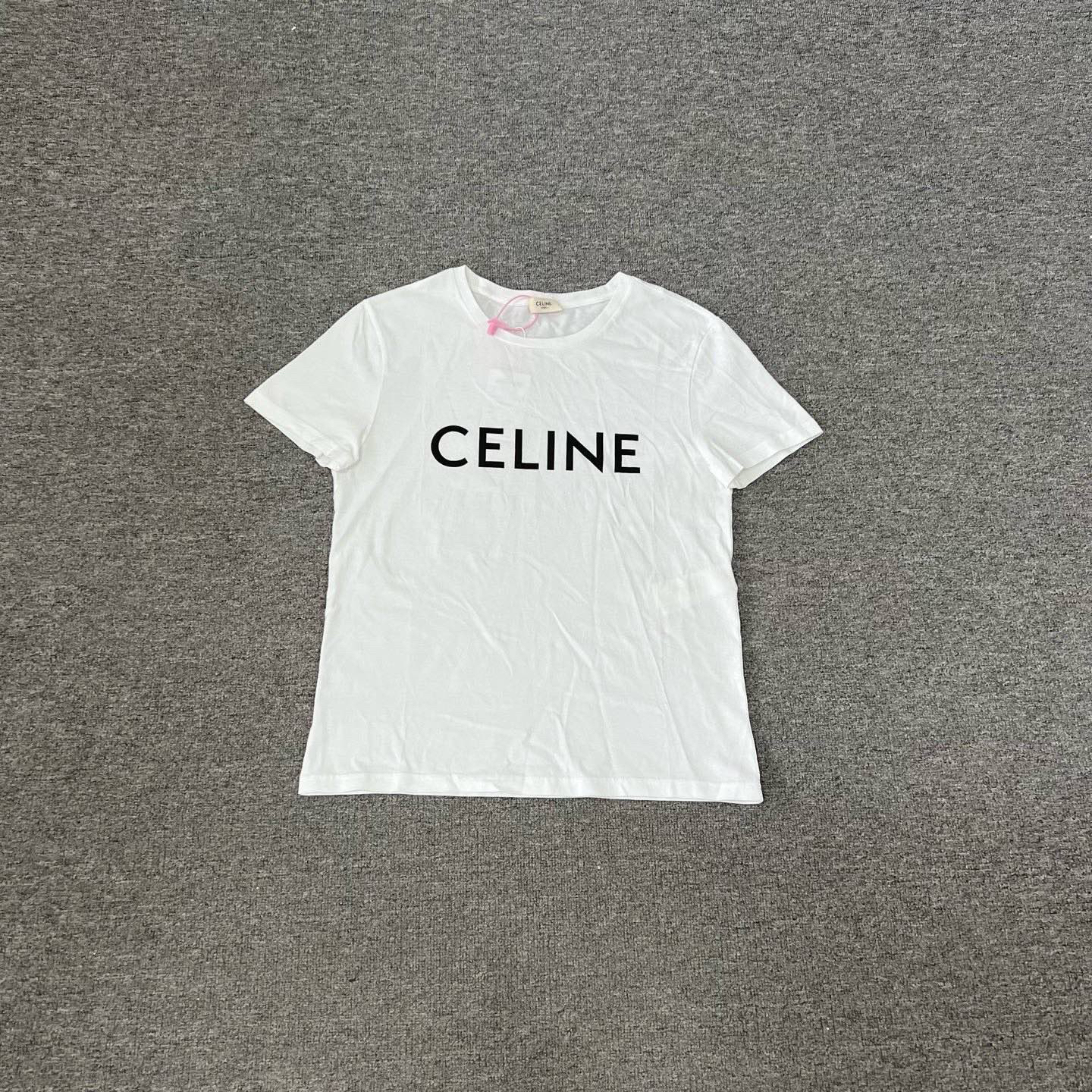 99新 AMIPARIS Celine 经典logo短袖M码