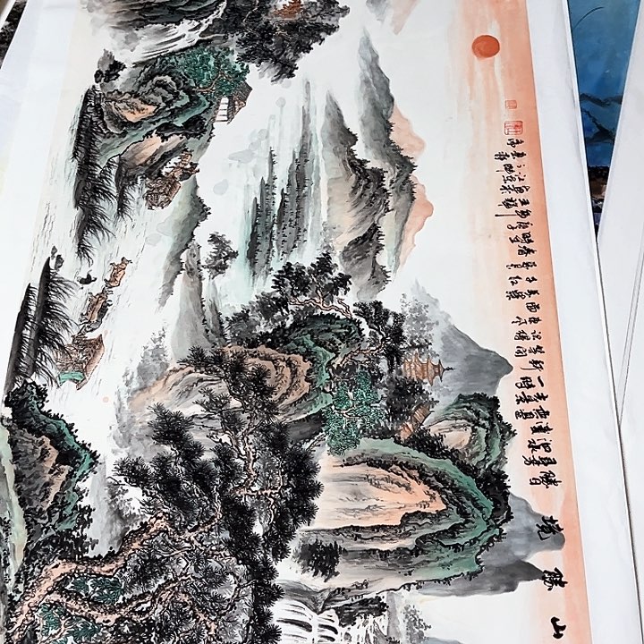 书法纯手工手绘图手绘