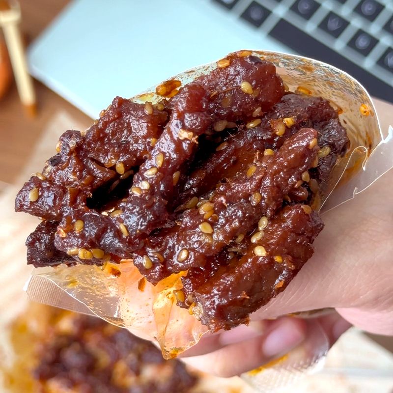 新鲜牛后腿肉牛肉干（100*5袋）