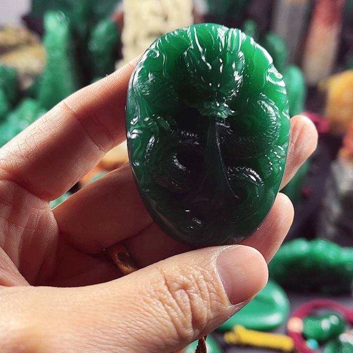 四川石雅安绿名贵石材