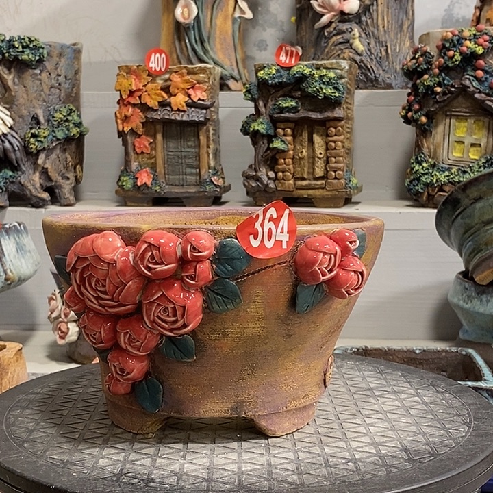 微瑕364 号陶然花器手工花盆