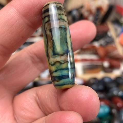 玛瑙/玉髓颈饰合金