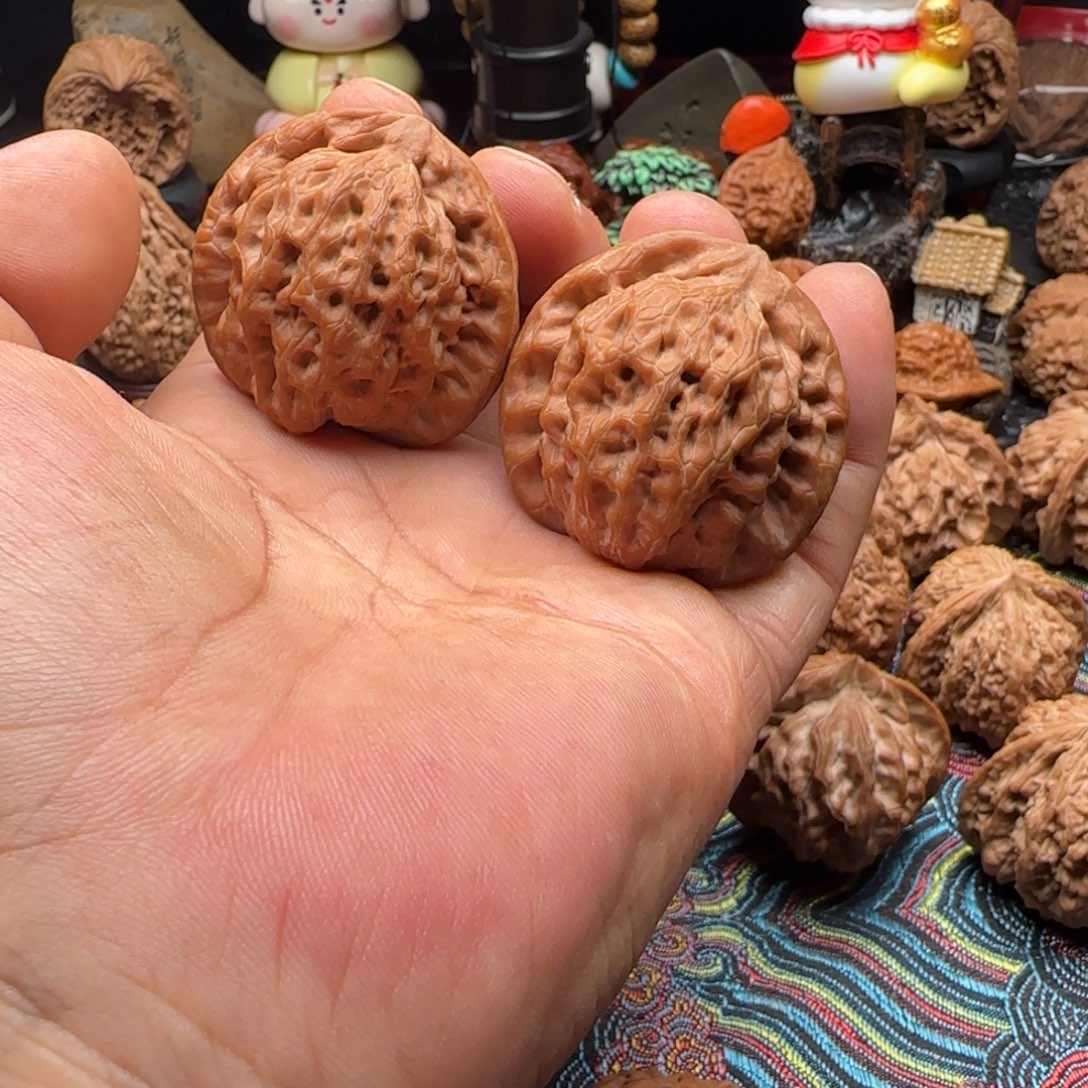 文玩核桃把件全品金公子42