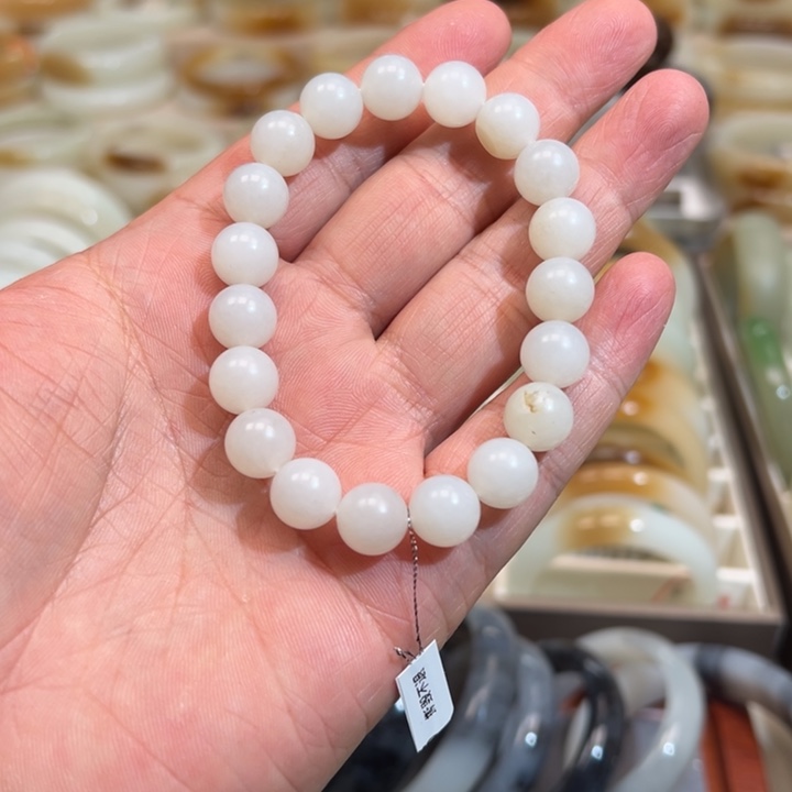 和田玉手链未镶嵌